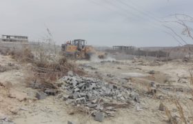رفع تصرف ۴ هکتار از اراضی دولتی در روستای تیس منطقه آزاد چابهار
